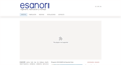 Desktop Screenshot of esanor.com